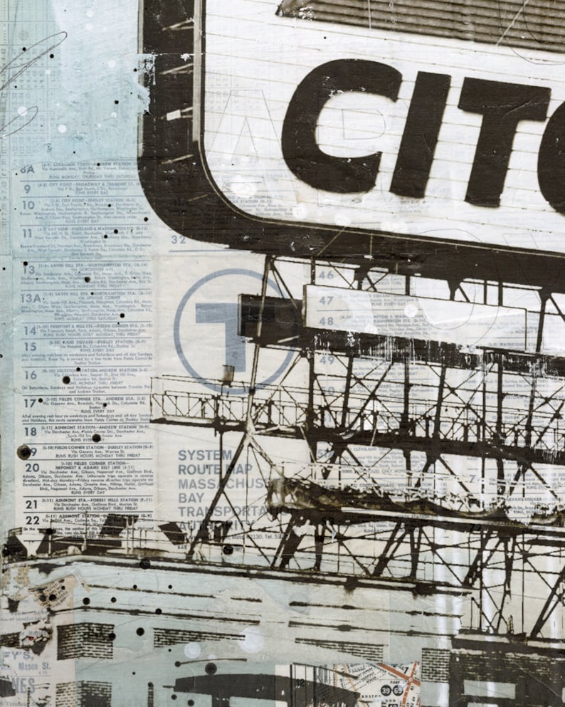 Beacon (citgo Sign) Paper Print | Boston City Art | Fenway Park ...