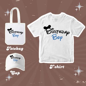 Personalized Birthday Boy Cartoon PNG (Digital Download)