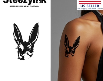 と*ぃ様 SHARE SPIRIT シェアースピリットTattoo Bunny Bitter Rabbit from Black Butler 🖤 #tattoo #tattooartist