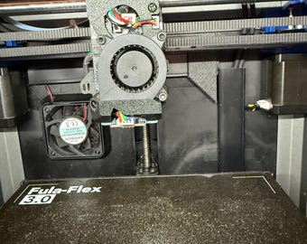 tbkMAKER’s skeletonized K1 K1 max toolhead Skeletor MK7