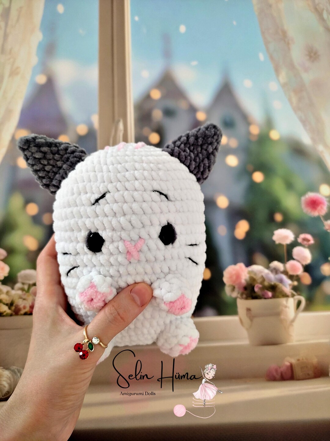 Cat Crochet Pattern, Easy Cat Pattern, Amigurumi Cat PDF, Kawaii Cat ...