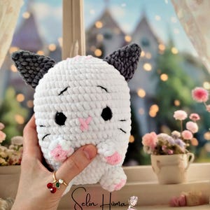 Cat Crochet Pattern, Easy Cat Pattern, Amigurumi Cat PDF, Kawaii Cat Crochet Pattern, Digital Cat Pattern