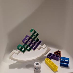Tetris Inspired Balance Game
