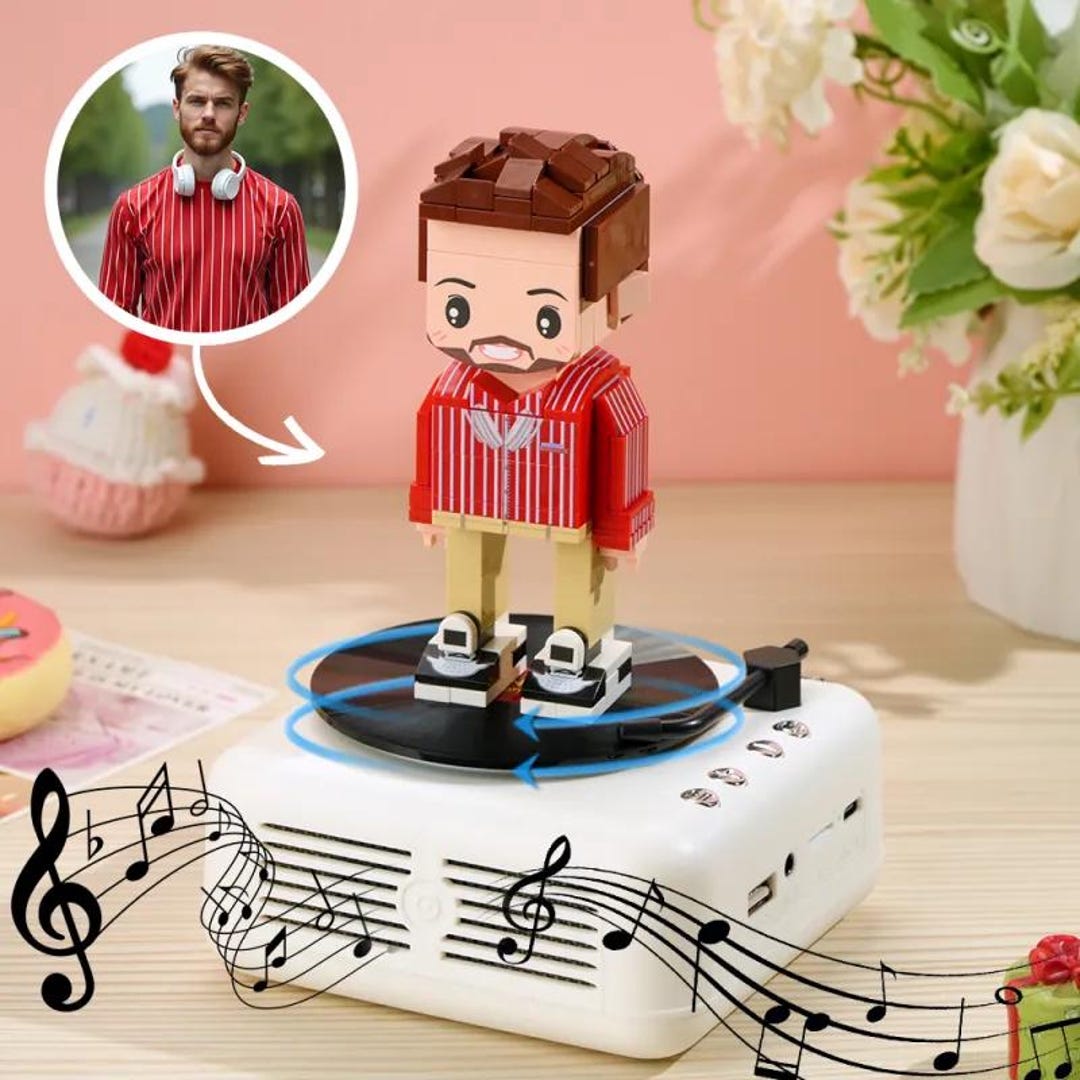 Custom Brick Figure From Photo – Full Body Mini Person Gift ...