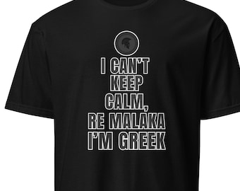 Greek Shirt or Sweater – Funny Malaka Quote – Greek Pride Shirt – Hellenic Culture Tee – Greece Souvenir – Greek Gift Idea