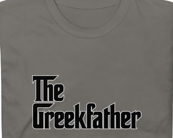 Das griechische Vater-T-Shirt - Lustiges griechisches Vatergeschenk - griechisches Erbe-T-Stück - Stolzes griechisches Papa-Hemd - Vatertagsgeschenk für Vati