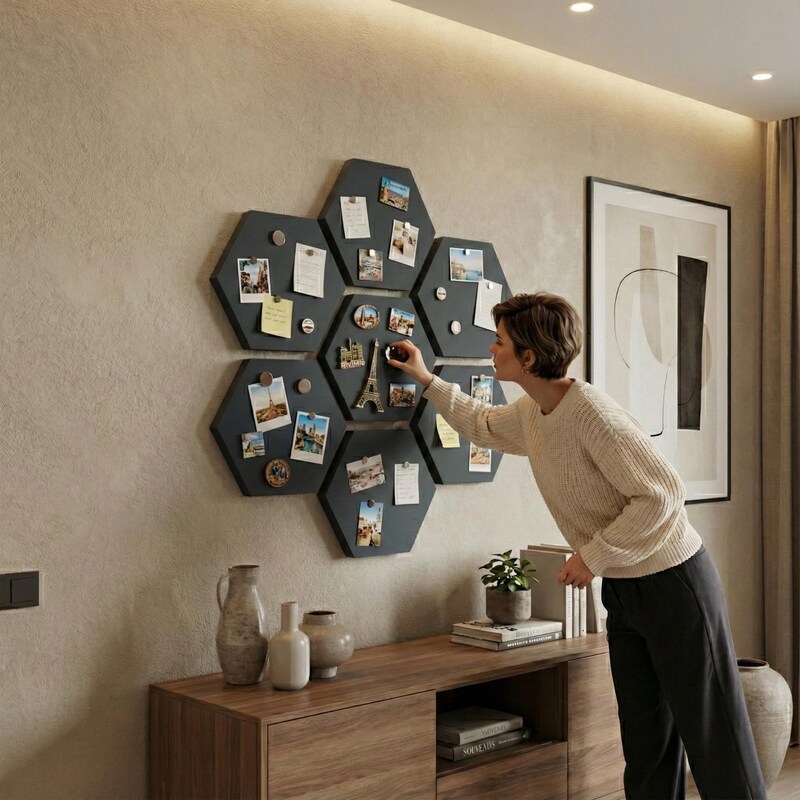 Hexagonal Magnet Magnetic Board Hexagonal - Etsy