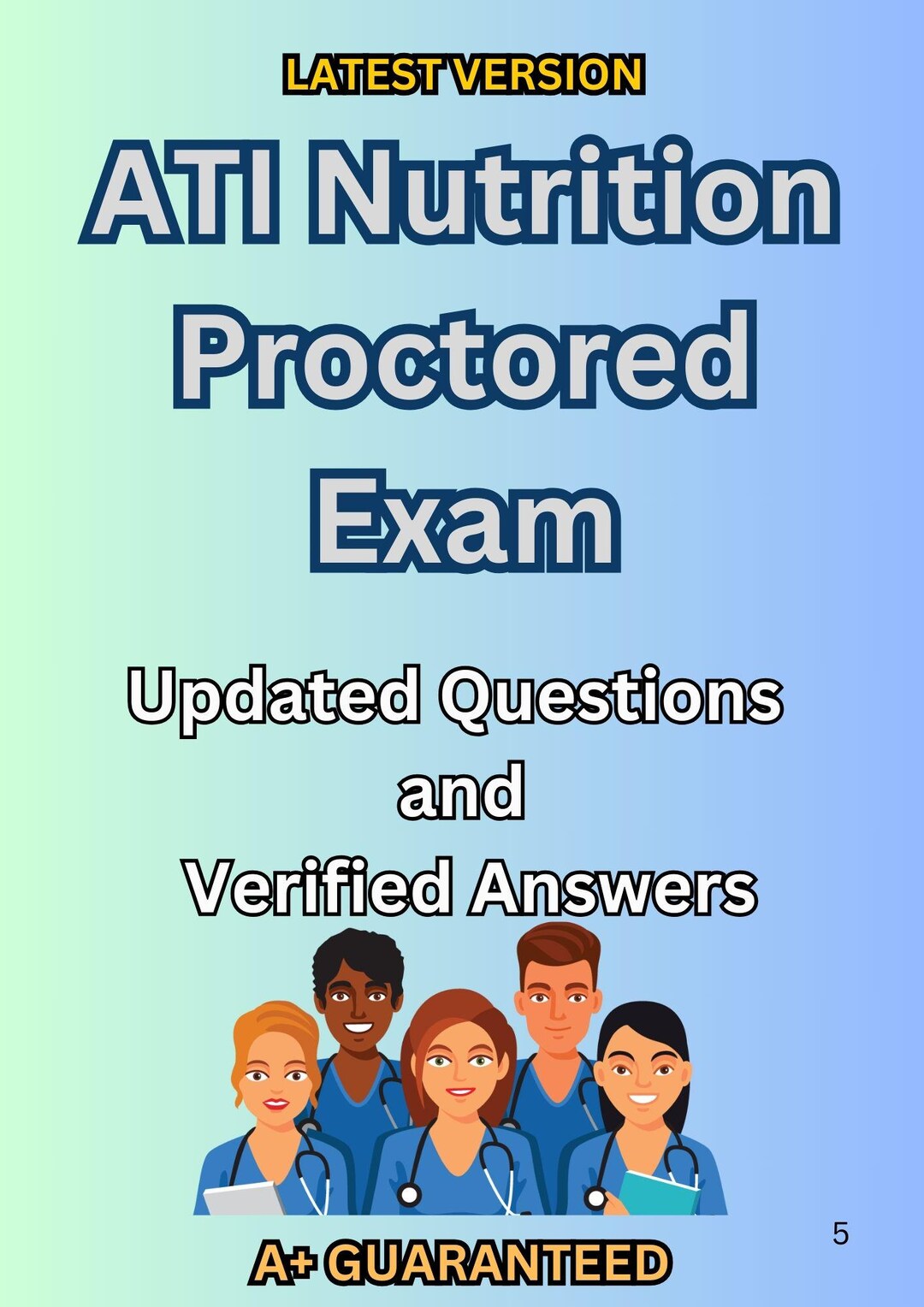 ATI Nutrition Proctored Exam – 140 Questions With Correct and Verified ...