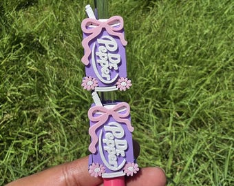 DR.P Soda Coquette 3D Printed Straw topper