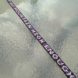 Ain't No Mountain High Enough Ain't No Valley Low Enough Two Bracelet Patterns Peyote Patterns Friendship Bracelet Patterns image 4