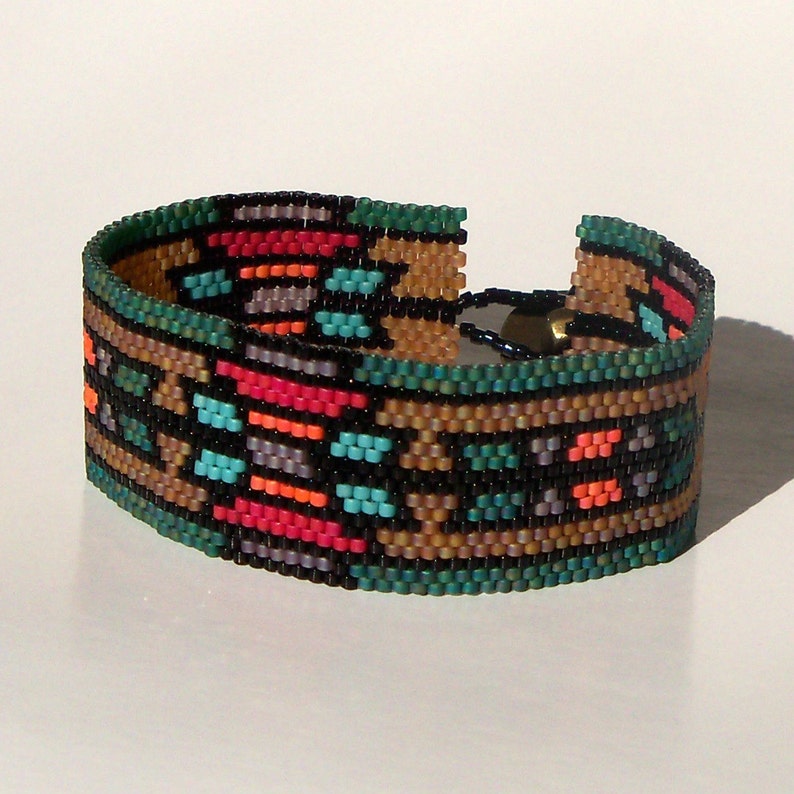 Arizona Bracelet Pattern Peyote Pattern image 1