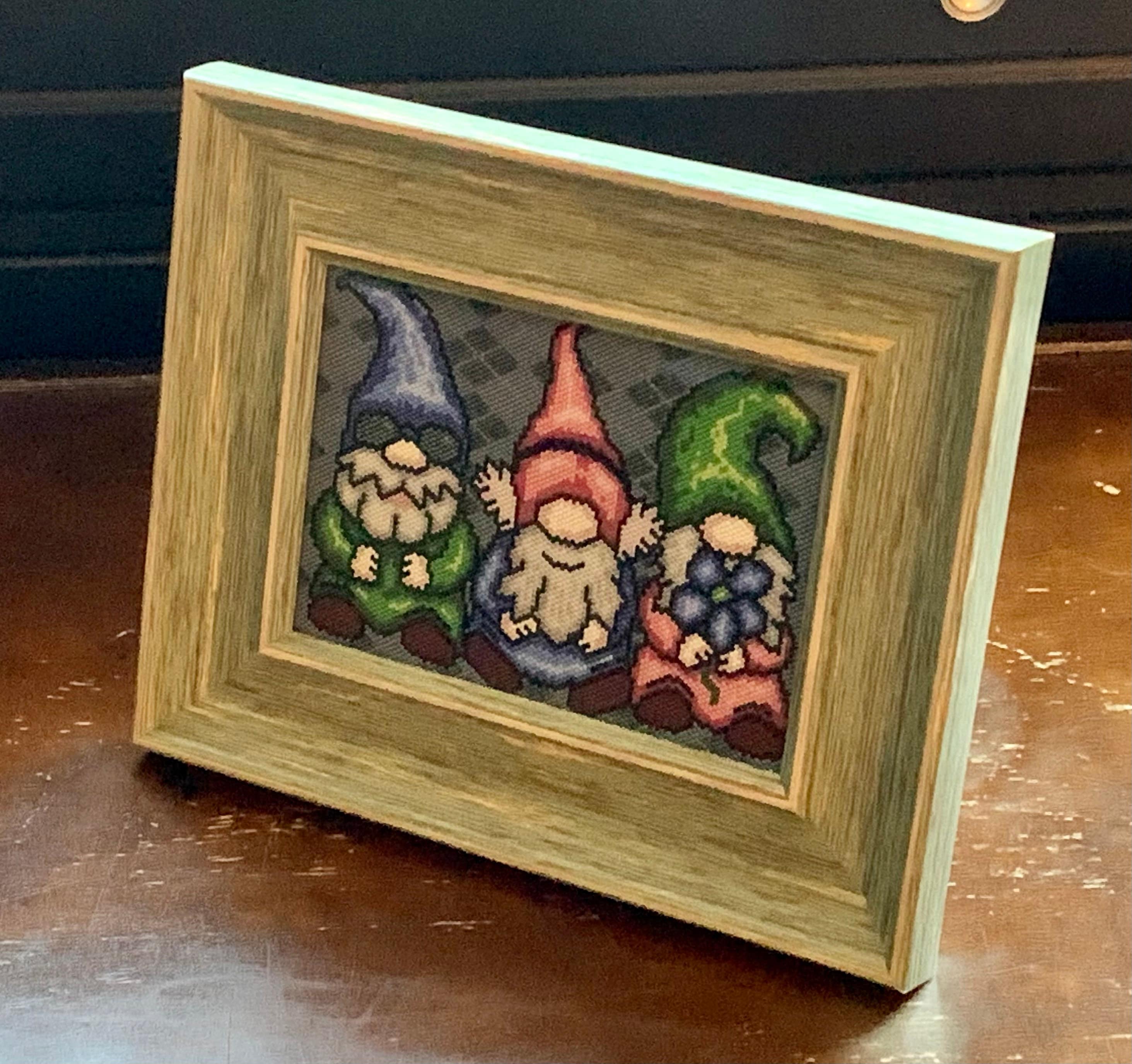 See No Evil Garden Gnomes (5”x7”) - Beading Pattern - Peyote Stitch - Etsy