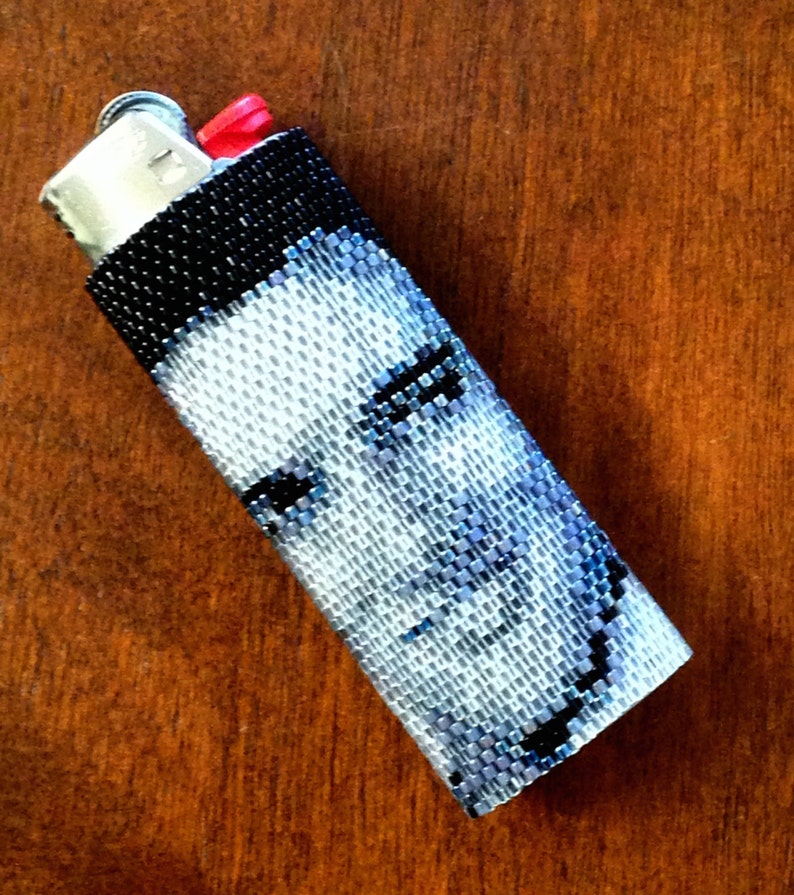 Elvis Lighter Cover Pattern Peyote Pattern Lighter Cover Pattern Etsy