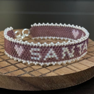 Santana - Bracelet Pattern - Peyote Stitch Beading Pattern