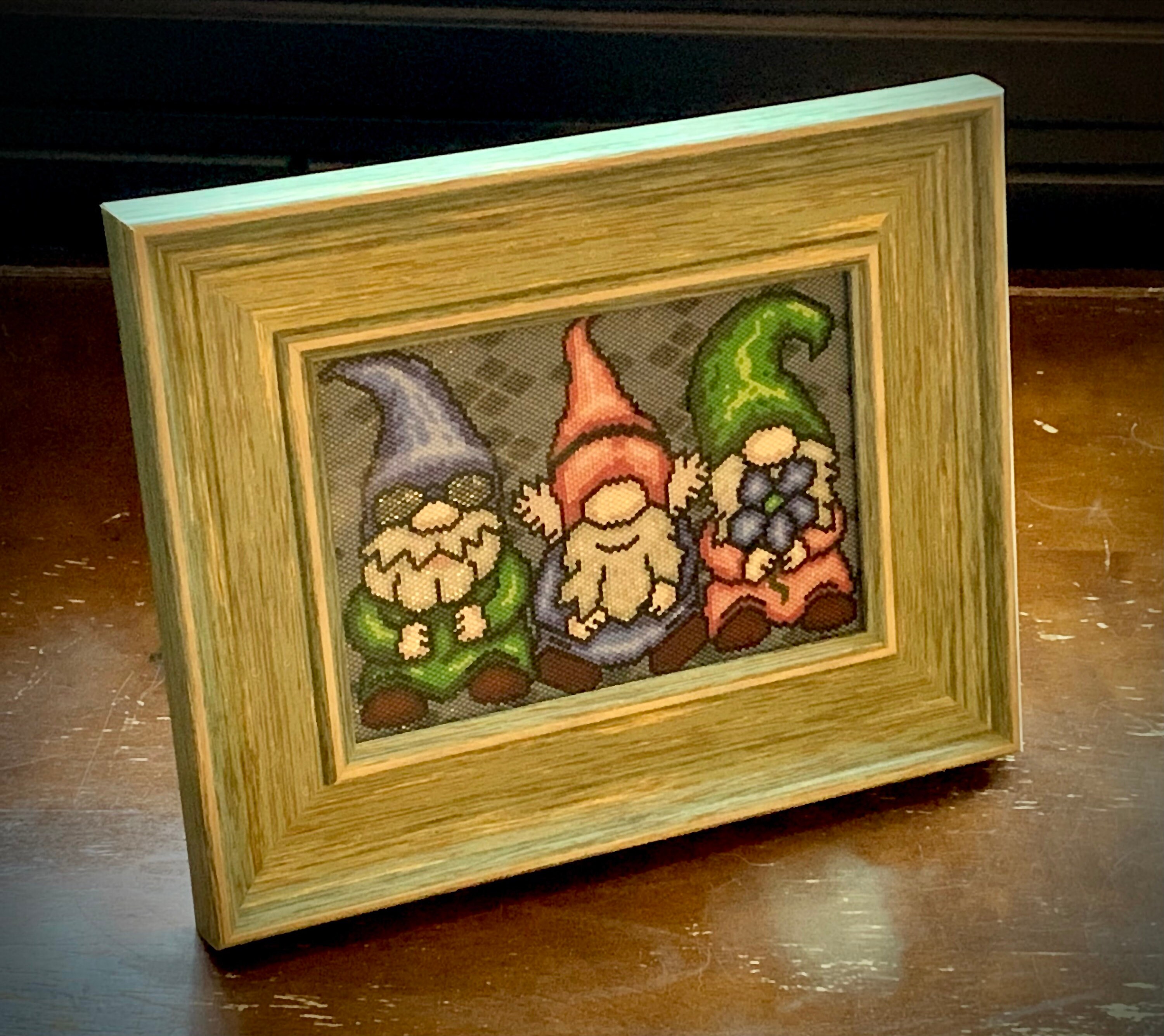 See No Evil Garden Gnomes (5”x7”) - Beading Pattern - Peyote Stitch - Etsy