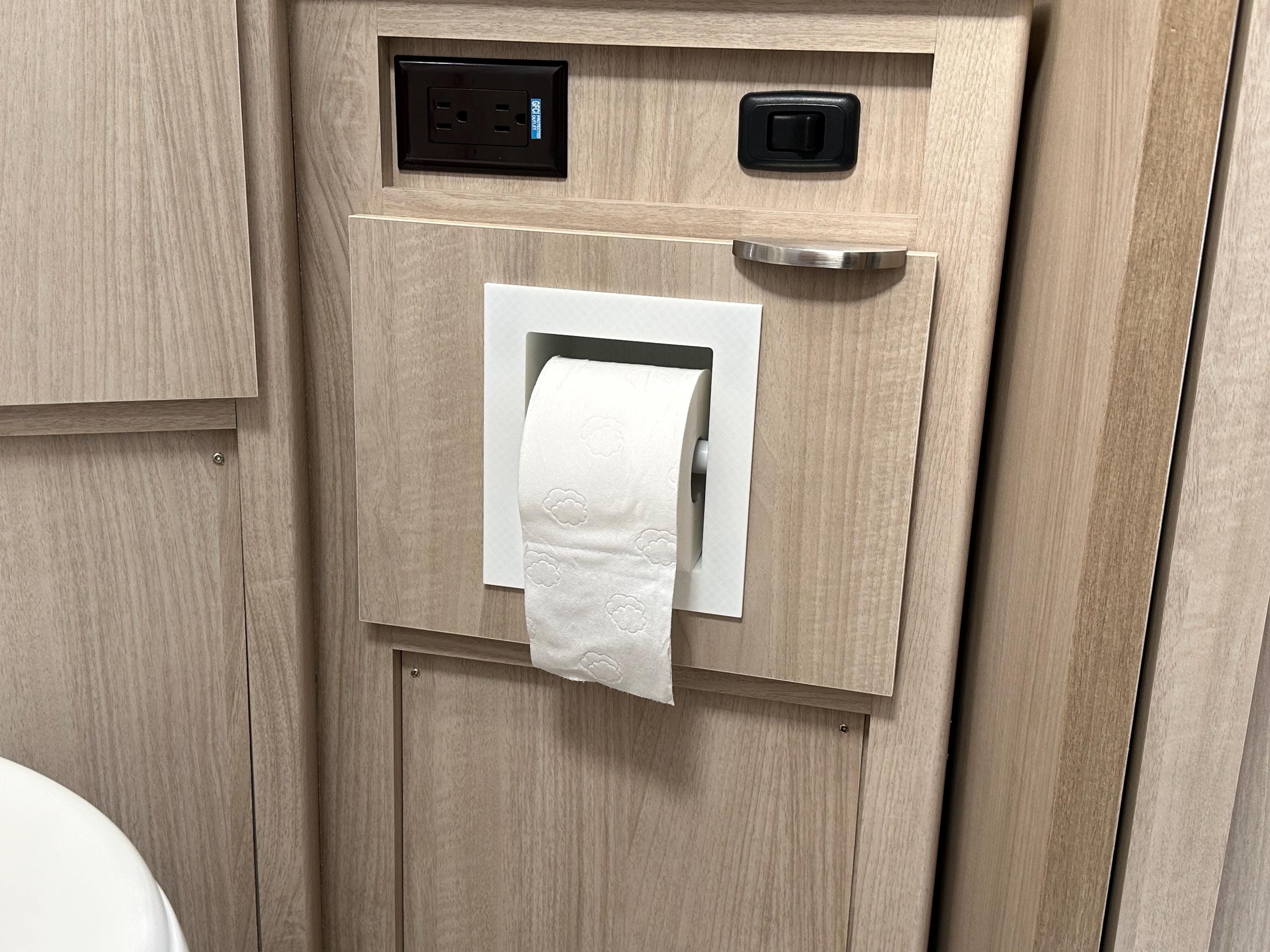 Handmade Custom T/P USA Made T/P Recessed Shower-shelf