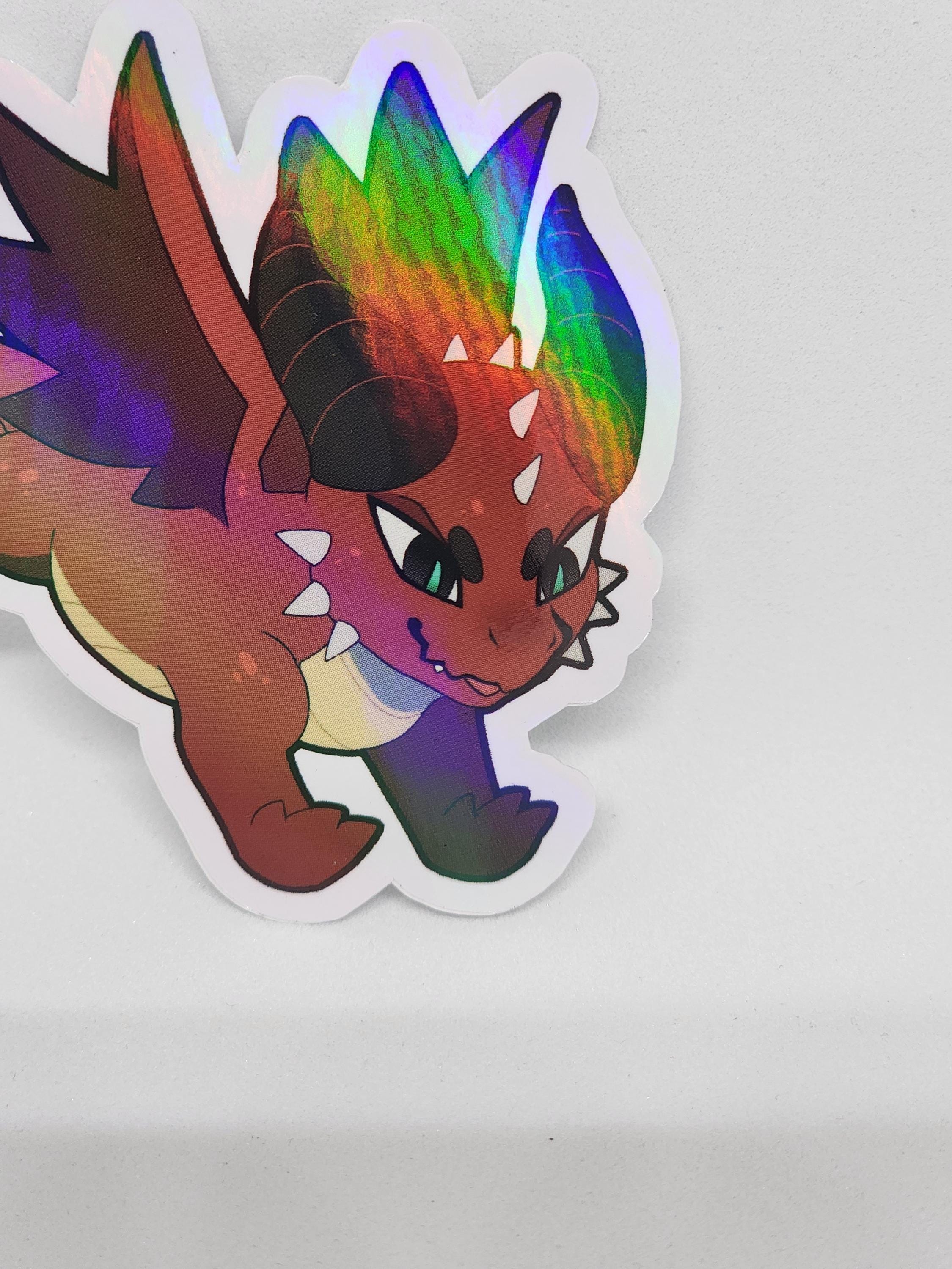 Red Dragon Sticker - Etsy