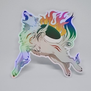 Okami Amaterasu Sticker