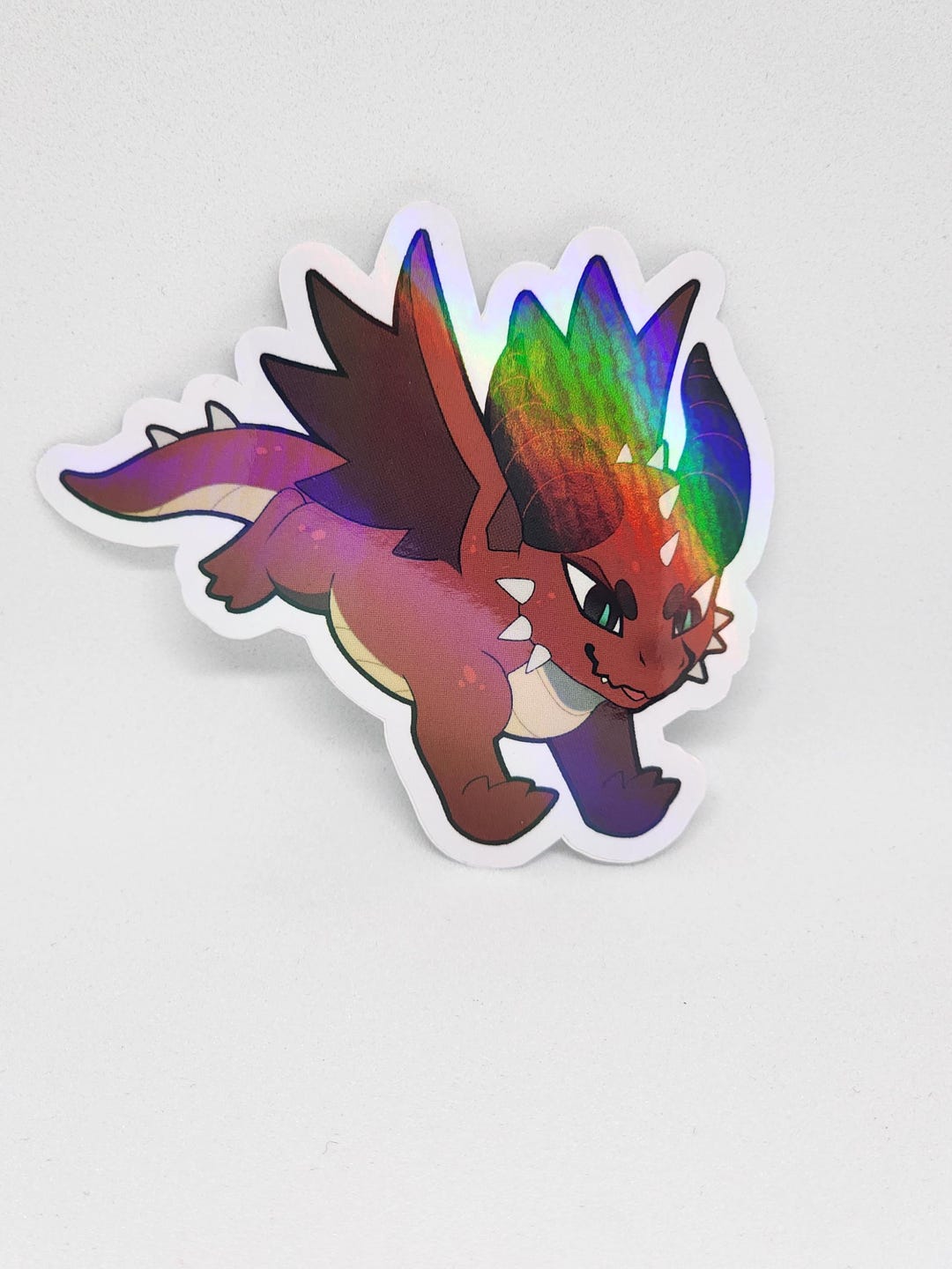 Red Dragon Sticker - Etsy