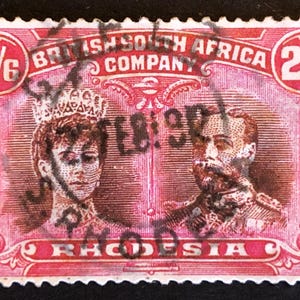 Queen Isabella 1865 Spain stamp, 19cs cat.3400 euro, multicolour cat.sc#77.