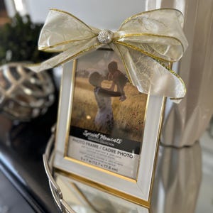 Gold Bow Frame