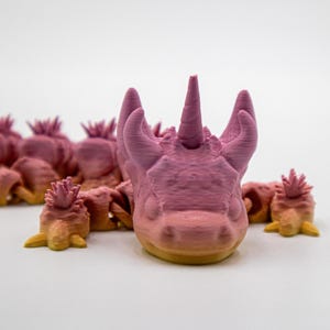 Slim 3Dprinted Spine-Flexible Dragon