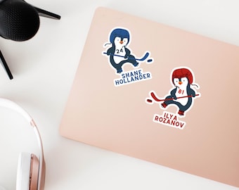 Heated Rivalry Penguin Stickers