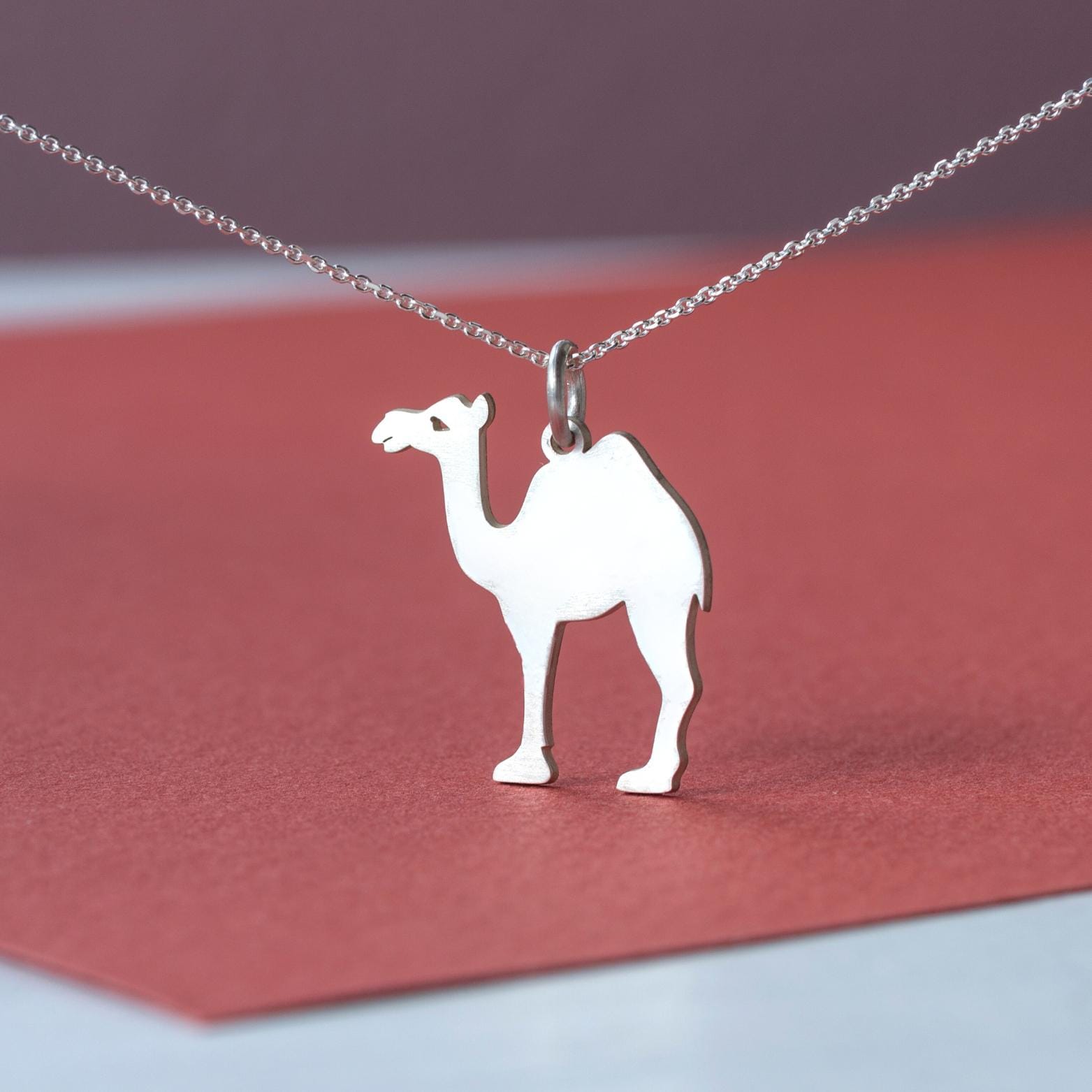 ラクダネックレス / ヒトコブラクダペンダント / スターリングシルバー