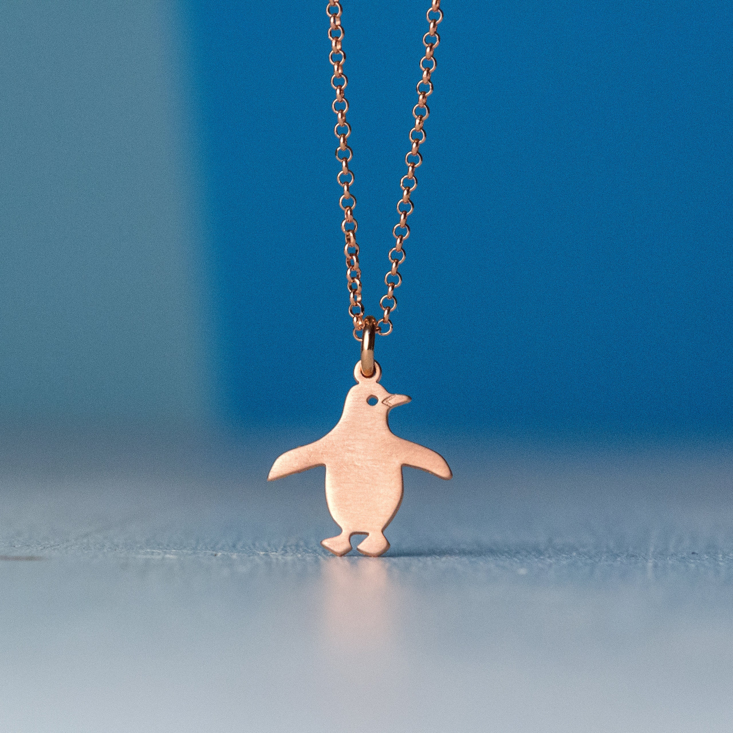 Amazon.com: Jewels Obsession Silver Mother And Baby Penguin Necklace | 14K  Yellow Gold-plated 925 Silver Mother & Baby Penguin Pendant with 18