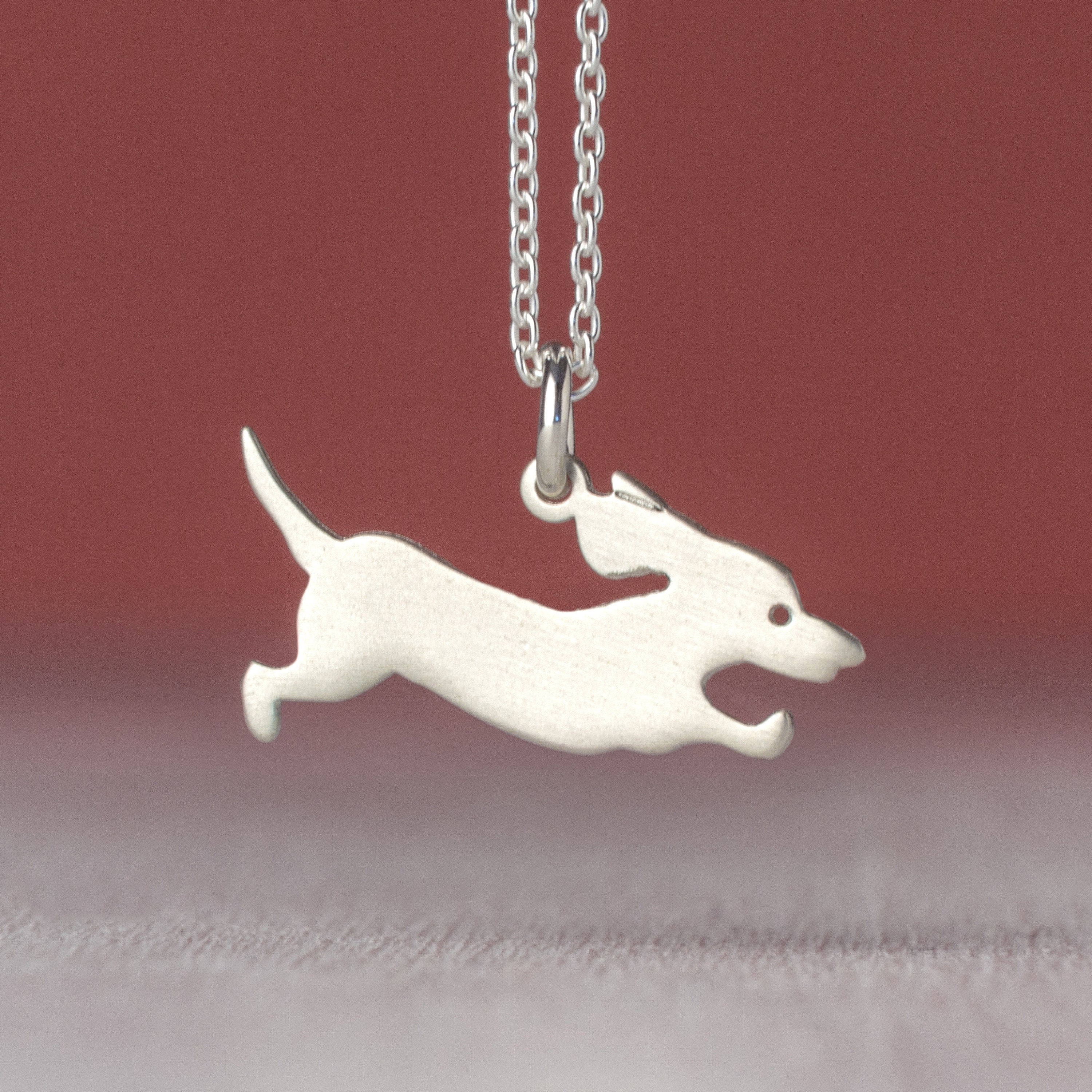 Solid Gold Dachshund Necklace Animal Pendant 14k Wiener Dog Charm Pet Jewelry Etsy Canada