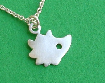 Hedgehog Charm / Cute Critter Necklace / Kids Jewelry sterling silver