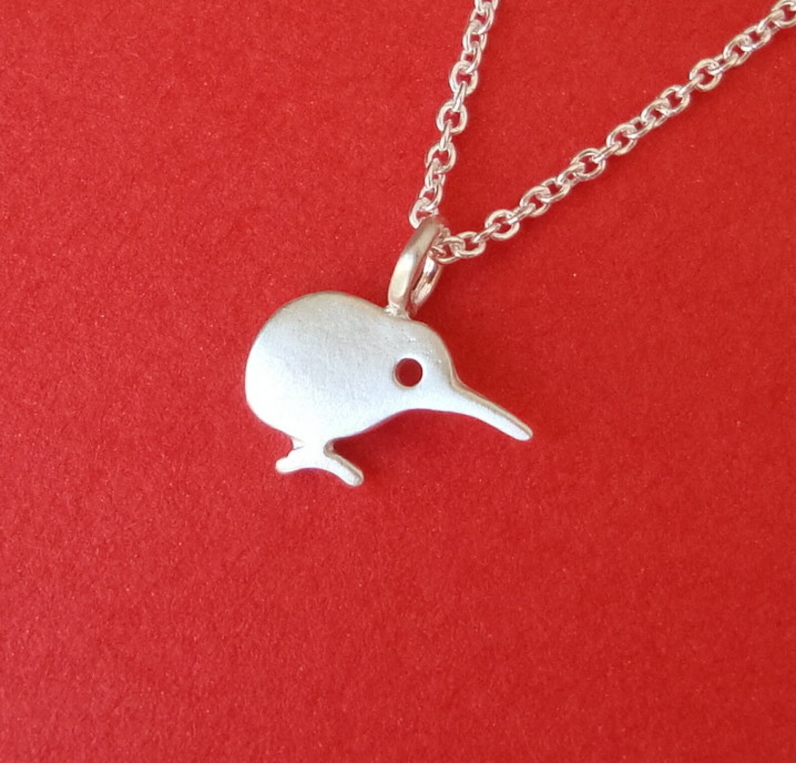 Tiny Kiwi Earrings Bird Earrings Kiwi Studs Sterling Silver Etsy