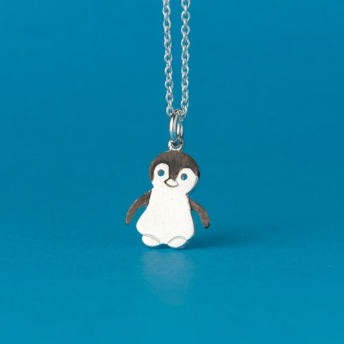 Baby Penguin Necklace Cute Tiny Bird 