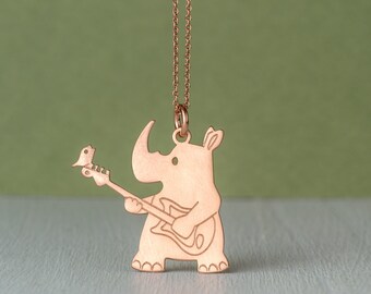 tiffany rhino necklace