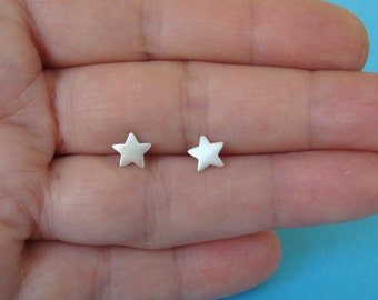 Tiny Star Earrings Star Studs Dainty Jewelry Everyday Earrings winter star gift for her star jewelry for mother BIrthday silver gift