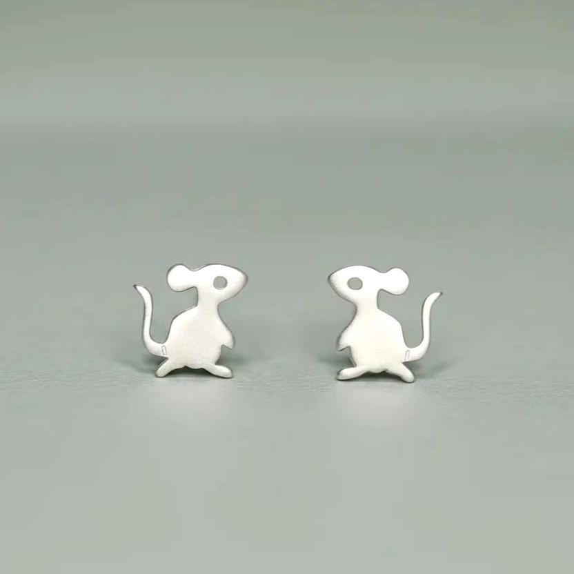 Rat Earrings - Etsy UK