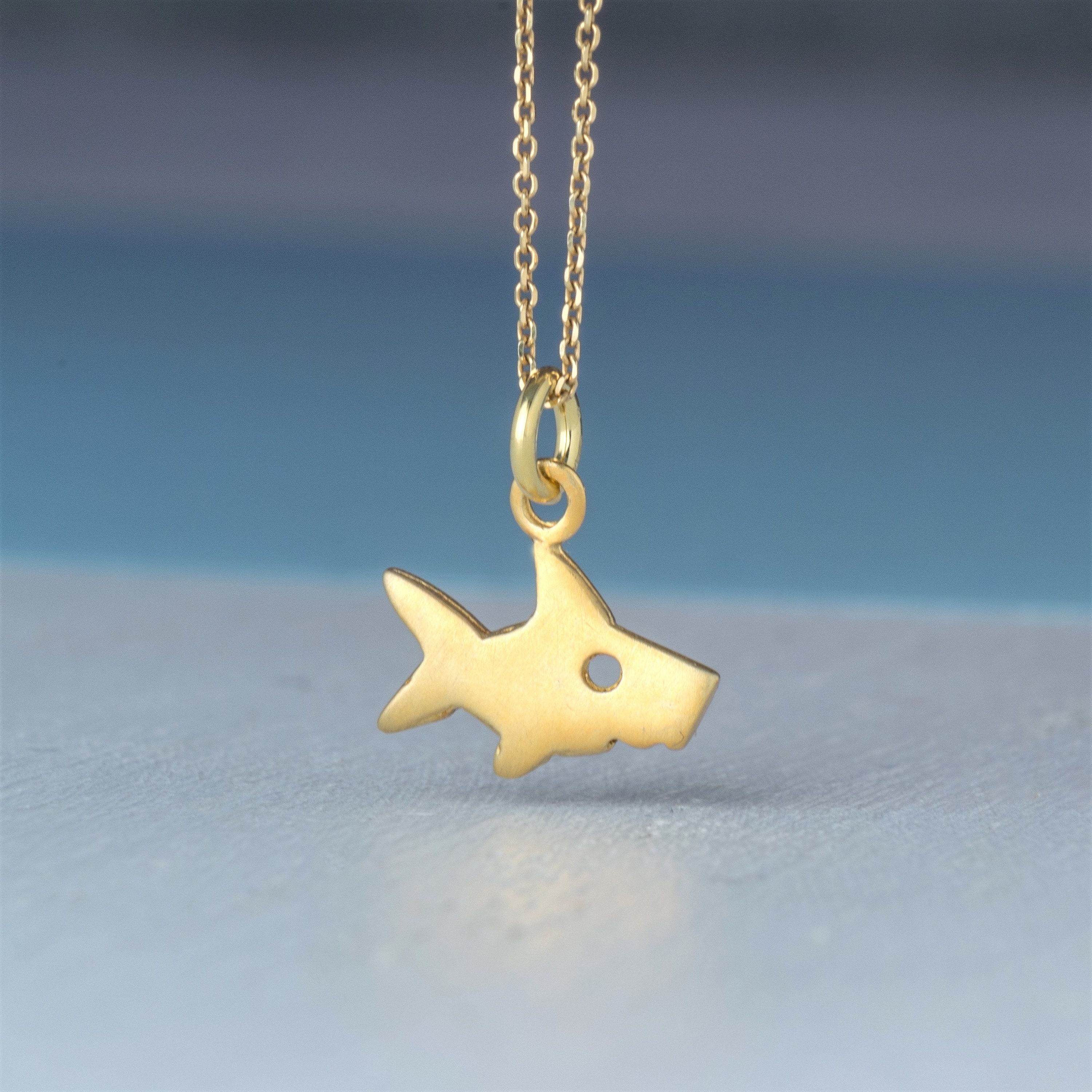 Opal Diamond Shark Tooth Necklace - Elisa Solomon Jewelry