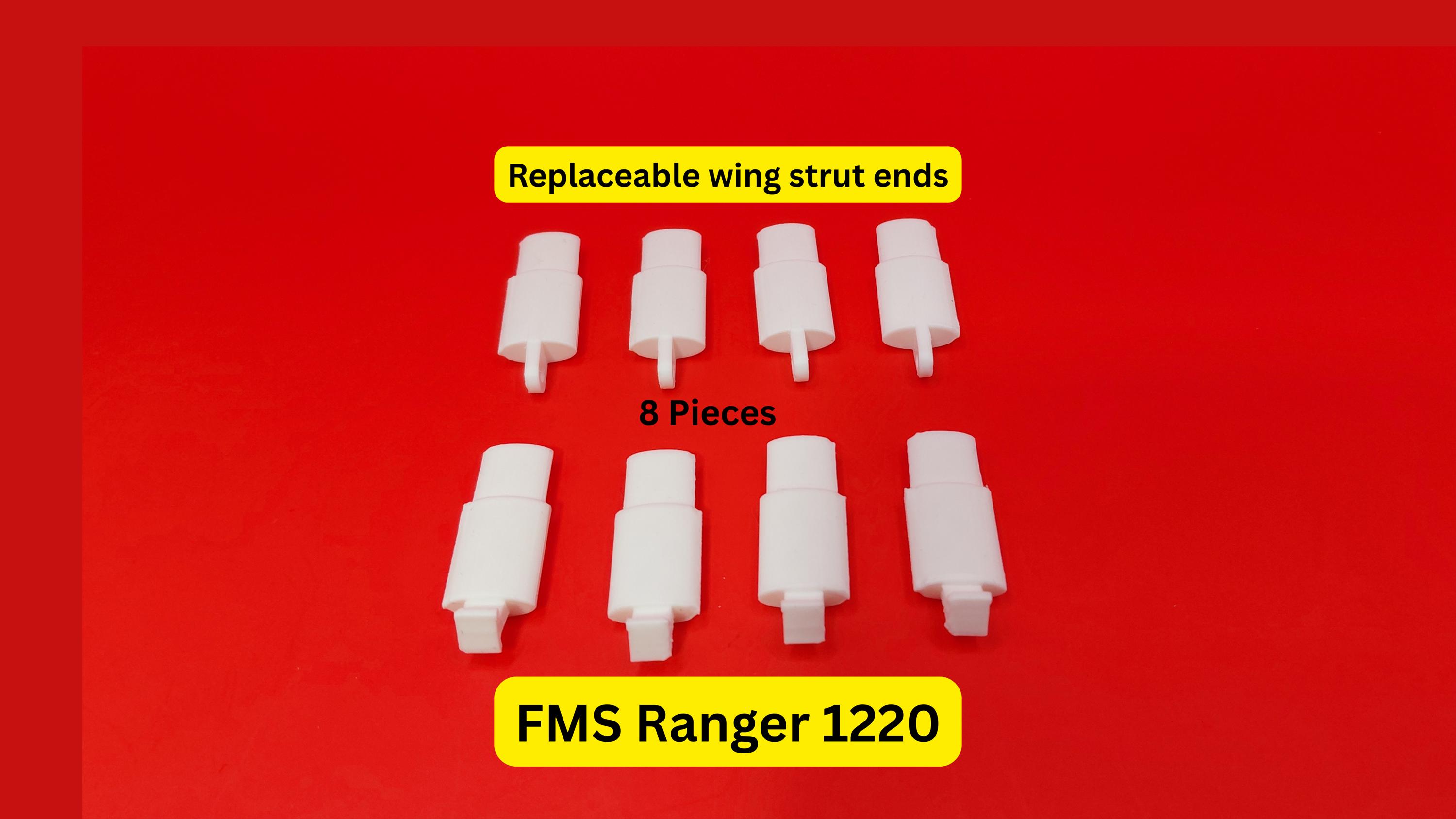 Wing Strut Pin Set FMS Ranger 1220 Replaceable Wing Strut Ends for Factory Struts Only (8 ...