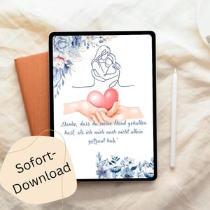 Regalo de despedida para maestra de jardín de infancia A4 – Póster de agradecimiento para maestra de jardín de infancia de parte de un niño – Descarga instantánea digital – Despedida de jardín de infancia personalizada