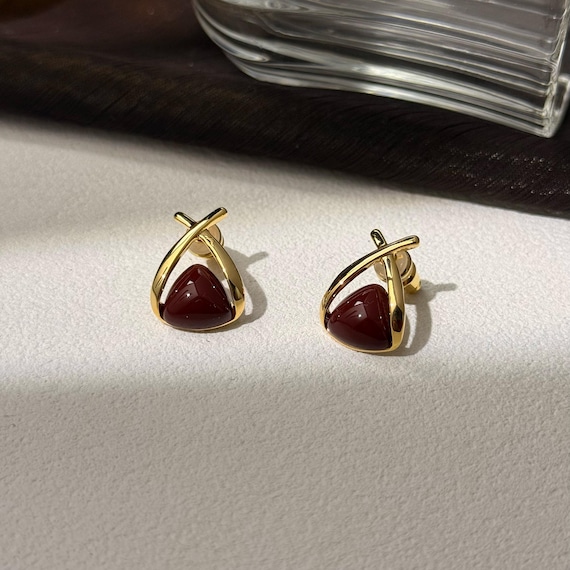 Diamanti, Corallo Rosso, Lapislazzuli, Orecchini In Oro Bianco 14 Carati In Vendita Su Italia - Foto 6