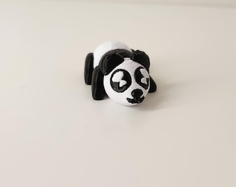 Panda articulado impreso en 3D / Adorable juguete de escritorio / PandaLover