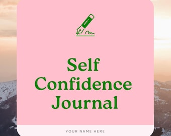 Self confidence worksheet, self esteem, confidence, teen girls, inner critic, self sabotage, self identity, mental health