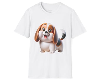 Dog Mama Puppy Graphic Tee | Dog Lover T-Shirt