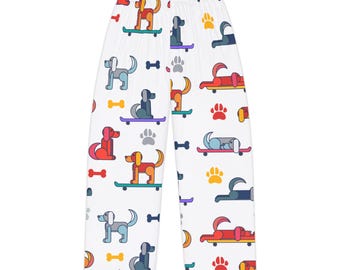 Dog Lover Pajama Pants | All-Over Print Pyjama Dog Pattern
