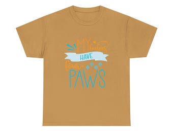 Dog Lover Unisex Heavy Cotton Tee | Cute Pet Shirt, Fun Gift for Dog Owners, Animal Lover Tee, Casual Everyday Wear, Dog Mom T-Shirt
