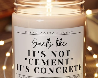 Funny Civil Engineer Candle, Graduation Gift for Engineering Student, Professor Gag Gift, Office Decor for Engineers, Structural Humor