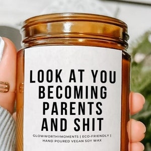 First Year Parenting Survival Soy Wax Candle, Funny Unique Gag Gift for New Parents, Baby Care Essentials, Thoughtful Surprise Keepsake 2026