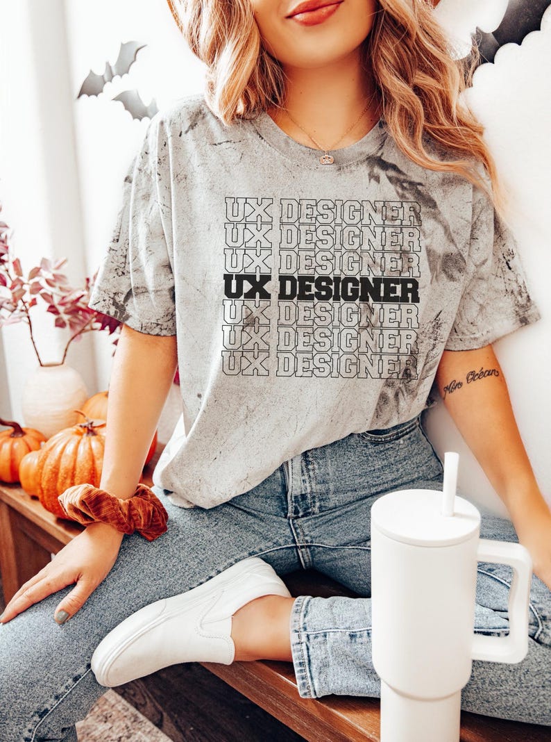 UX Designer Shirt, UI UX Design Tee, Gift for Women in Tech, Graphic ...