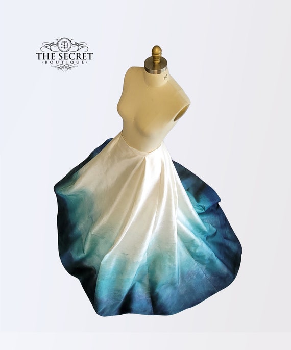 Wedding dress peacock cheap