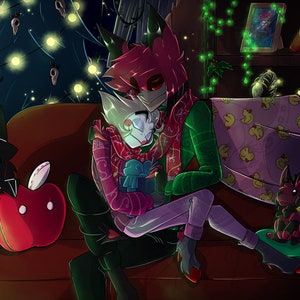 Radioapple Christmas Post card LIMITED STOCK